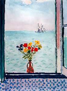 Albert Marquet - Window at Goulette