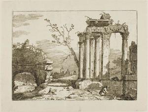 Bernardo Bellotto - Landscape with Ruins
