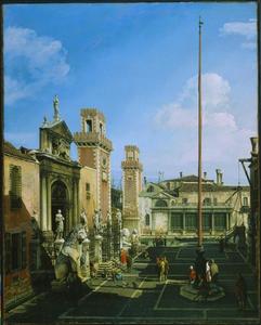 Bernardo Bellotto - The Arsenal, Venice