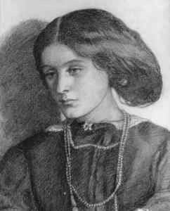 Dante Gabriele Rossetti - Mrs. Burne Jones