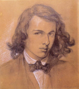 Dante Gabriele Rossetti - Self-Portrait