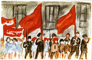 Diego Rivera - May Day in Moscow