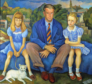 Diego Rivera - Portrait of the Knight Family