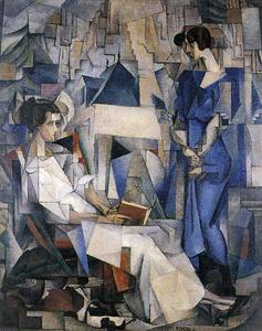 Diego Rivera - Portrait of Two Women
