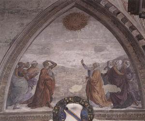 Domenico Ghirlandaio - Meeting of Augustus and the Sibyl