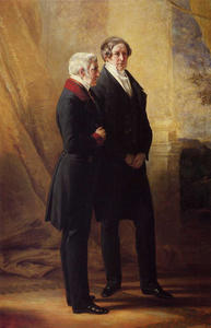 Franz Xaver Winterhalter - Arthur Wellesley, 1st Duke of Wellington with Sir Robert Peel