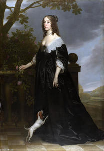 Gerard Van Honthorst (Gerrit Van Honthorst) - Elizabeth Stuart, Queen of Bohemia