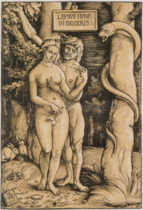 Hans Baldung - Adam and Eve 2