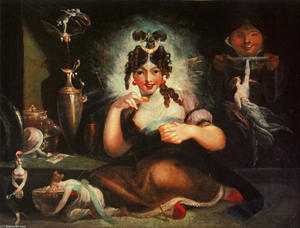 Henry Fuseli (Johann Heinrich Füssli) - Fairy Mab