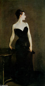  Art Reproductions Madame X by John Singer Sargent (1856-1925, Italy) | WahooArt.com