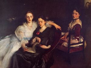 John Singer Sargent - The Misses Vickers