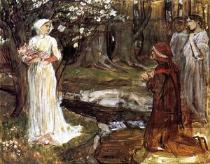 John William Waterhouse - Dante and Beatrice