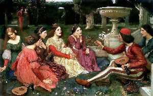 John William Waterhouse - Tale from the Decameron
