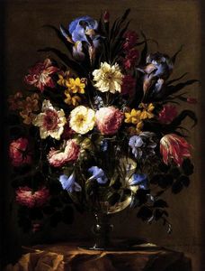 Juan De Arellano - Vase of Flowers 1