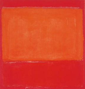 Mark Rothko (Marcus Rothkowitz) - Orange and Red on Red