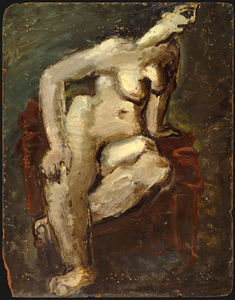Mark Rothko (Marcus Rothkowitz) - Seated Nude