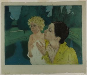Mary Stevenson Cassatt - By the Pond