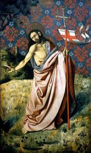 Robert Campin (Master Of Flemalle) - Resurrected Christ