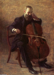 Thomas Eakins - The Cello Player