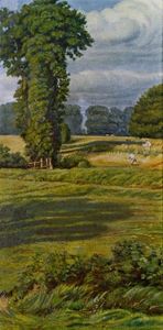 William Holman Hunt - A Summer Landscape