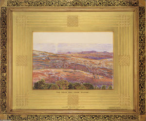 William Holman Hunt - The Dead Sea from Siloam