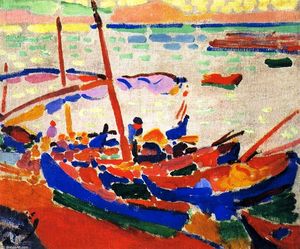 André Derain - Fishing Boats, Collioure