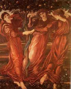 Edward Coley Burne-Jones - The Garden of the Hesperides