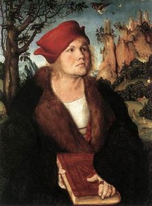 Lucas Cranach The Elder - Portrait of Dr. Johannes Cuspinian