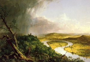 Thomas Cole - The Oxbow - (buy famous paintings)