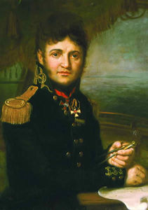 Vladimir Lukich Borovikovsky - Portrait of Yuriy Lisyansky