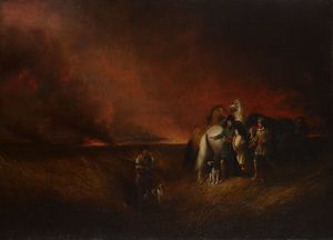 Alvan Fisher - The Prairie on Fire
