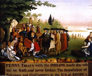 Edward Hicks - Penn's Treaty with the Indians