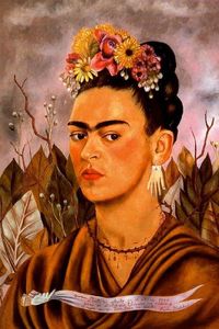 Frida Kahlo - Autorretrato dedicado al Dr. Eloesser y a sus hijas