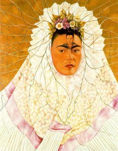 Frida Kahlo - Diego en mi pensamiento (Frida de Tehuana)