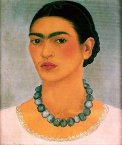 Frida Kahlo - Portrait with Heavy Necklace