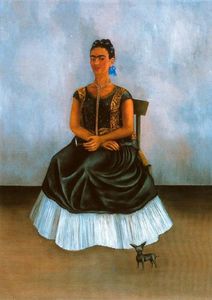 Frida Kahlo - Self-Portrait with Itzcuintli