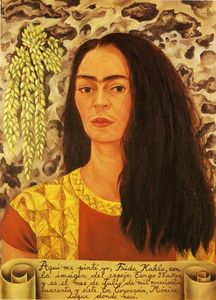Frida Kahlo - Self-Portrait with Loose Hair