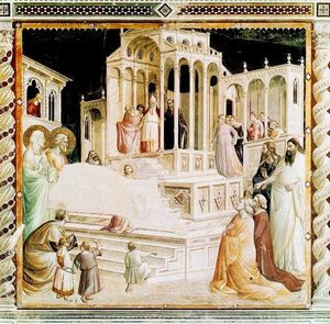 Agnolo Gaddi - Presentation of Mary in the Temple