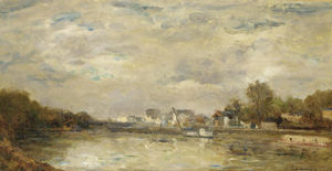 Albert-Charles Lebourg (Albert-Marie Lebourg) - Le Canal