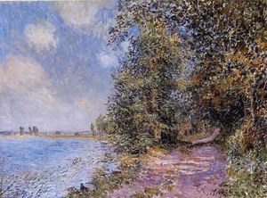Alfred Sisley - An August Afternoon near Veneux