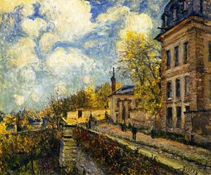 Alfred Sisley - The Factory at Sevres