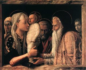 Andrea Mantegna - Presentation at the Temple