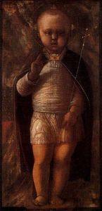 Andrea Mantegna - Redentor Niño