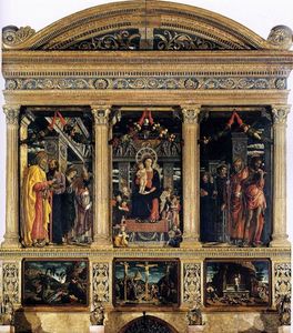 Andrea Mantegna - The San Zeno Polyptych