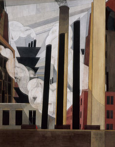 Charles Demuth - End of the Parade. Coatesville, Pa
