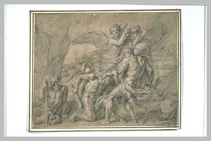 Charles Le Brun - Combat d'Hercule et d'Achéloüs