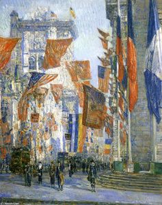 Frederick Childe Hassam - Avenue of the Allies 1
