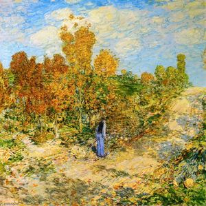 Frederick Childe Hassam - New England Road