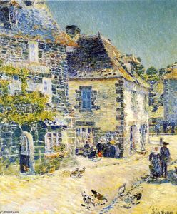 Frederick Childe Hassam - Pont-Aven, Noon Day