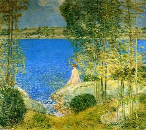 Frederick Childe Hassam - The Bather
